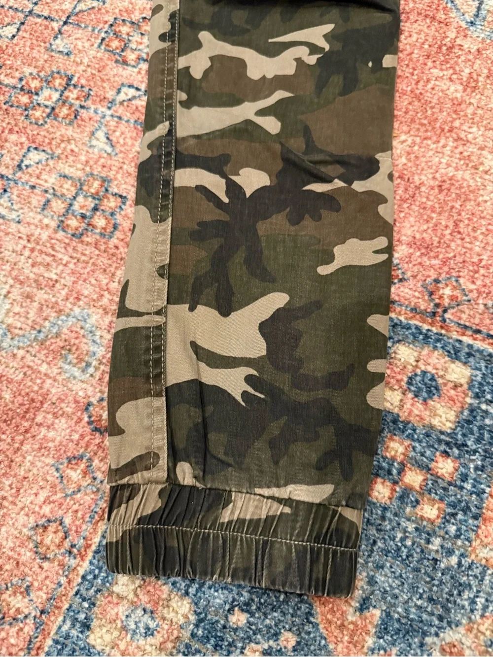 Tilly's Boys Camo Cargo Joggers - Green, Brown, Black